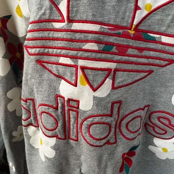Adidas x Pharrell Williams Floral Print Crewneck Sweatshirt.  size S - Picture 6 of 10
